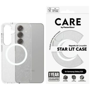 PanzerGlass Flagship Urban Combat Starlight White QI MagSafe-kompatibilis tok Samsung Galaxy S25 - átlátszó