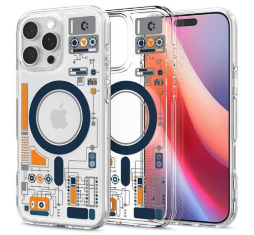 SPIGEN ULTRA HYBRID MAG ANALOGUE műanyag telefonvédő (ütésállóság