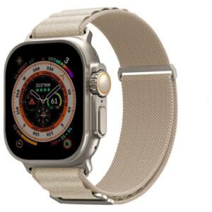 Skinarma Kobu csereszíj Apple Watch 44/45/49mm - törtfehér