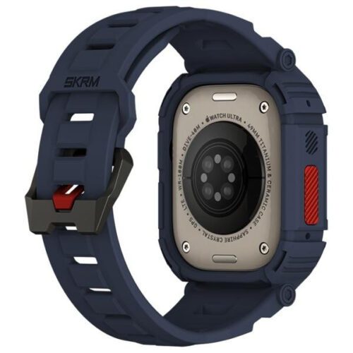 Skinarma Mecha tok szíjjal Apple Watch Ultra/Ultra2 (49mm) - sötétkék - Image 2