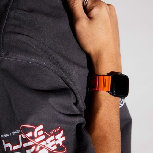 Skinarma Shokku csereszíj Apple Watch 44/45/49mm - füstszürke - Image 2
