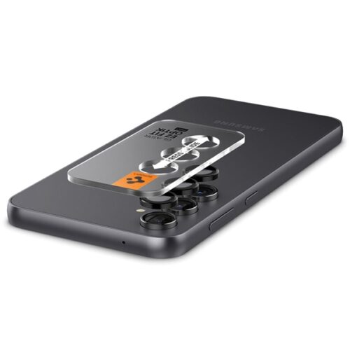 Spigen Optik.Tr kamera Samsung Galaxy S23 FE EZ FIT objektív 2szt./2db fekete AGL06987 fólia - Image 2