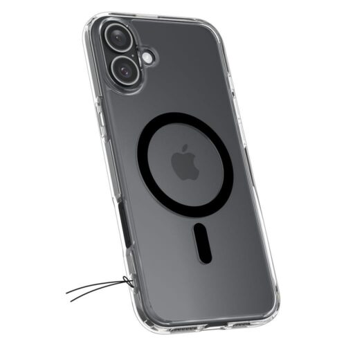 Spigen Ultra Hybrid Mag MagSafe-kompatibilis tok iPhone 16 Plus - fekete - Image 2