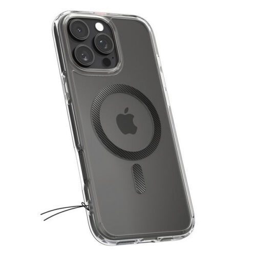 Spigen Ultra Hybrid MagSafe tok iPhone 16 Pro Max - átlátszó szürke mintával - Image 2