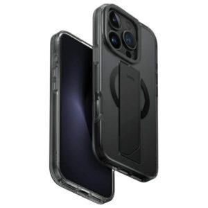 UNIQ Heldro Max MagSafe-kompatibilis tok iPhone 16 Pro - füstszürke