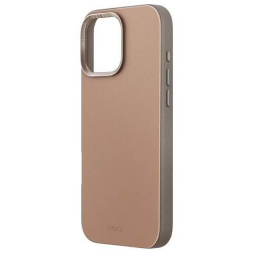 UNIQ Lyden DS Magclick Charging tok iPhone 16 Pro Max - barna - Image 2