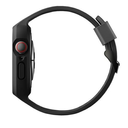 UNIQ Monos tok szíjjal Apple Watch 4/5/6/7/8/9/SE/SE2 (44/45mm) - fekete - Image 2