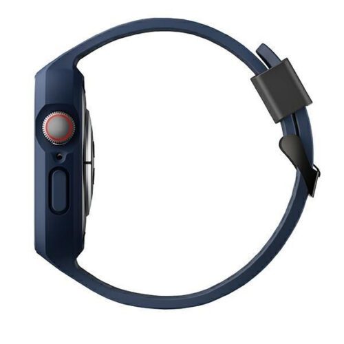 UNIQ Monos tok szíjjal Apple Watch 4/5/6/7/8/9/SE/SE2 (44/45mm) - sötétkék - Image 2