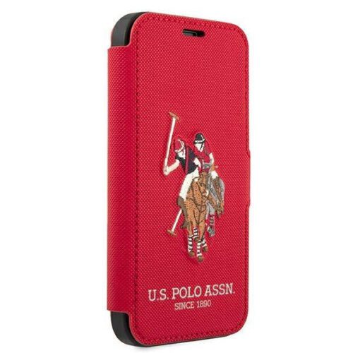 1" piros könyvtok Polo Embroidery Collection