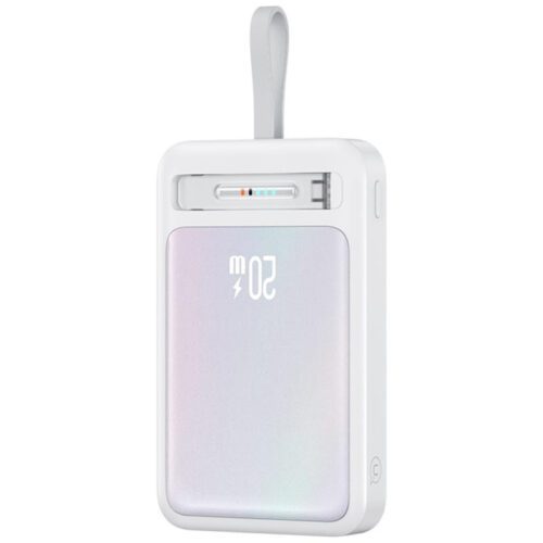 USAMS CD219 XM Series MagSafe-kompatibilis powerbank 10000mAh - fehér - Image 2