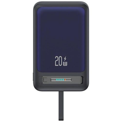 USAMS CD219 XM Series MagSafe-kompatibilis powerbank 10000mAh - fekete