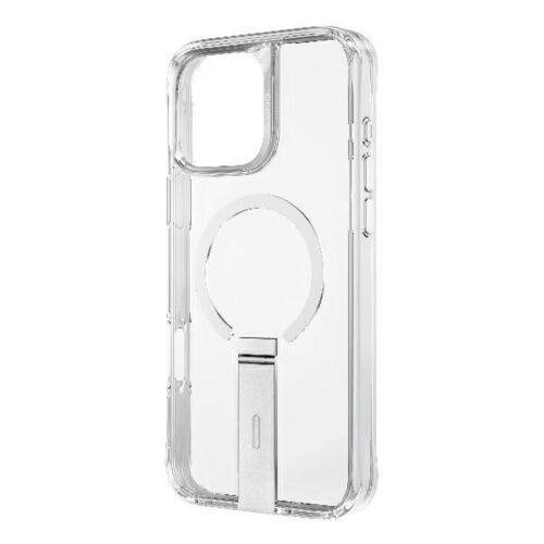 Uniq Eleva with Vertica Stand tok kitámasztóval iPhone 16 Pro - átlátszó - Image 2