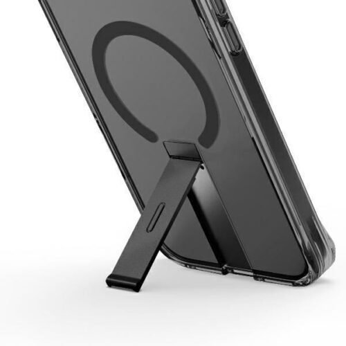 Uniq Eleva with Vertica Stand tok kitámasztóval iPhone 16 Pro - fekete - Image 2