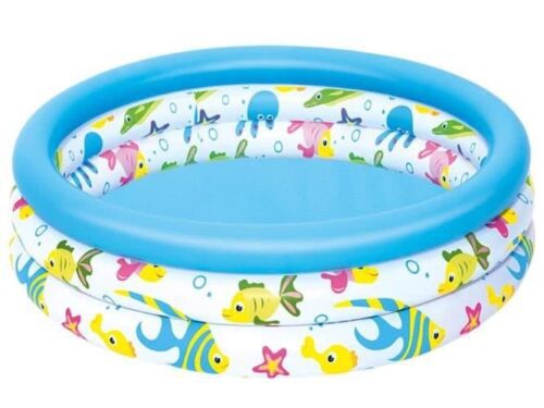 Bestway halacskás felfújható gyermek medence kisgyermekek számára - 102 x 25 cm (WNDR3535)
