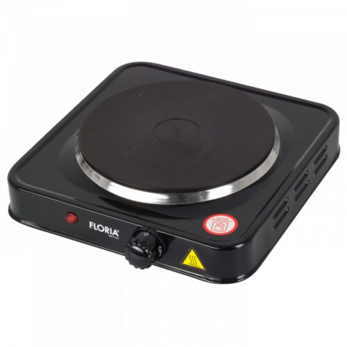 Floria ZLN2806 1 személyes elektromos főzőlap - 15cm - 1000W - fekete