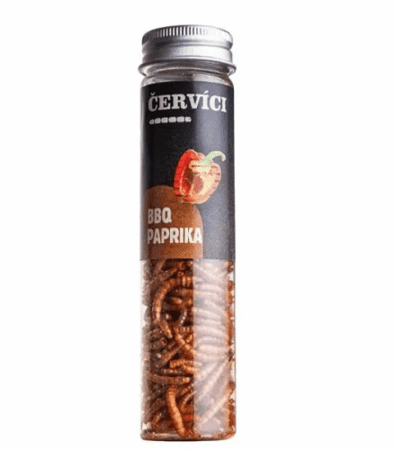Füstölt paprika ízesítésű sült kukacok – 15g