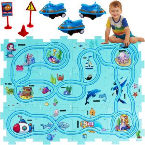 Kruzzel Oktató Puzzle Pálya – 25 darabos kreatív tanulójáték (WNDR24851)