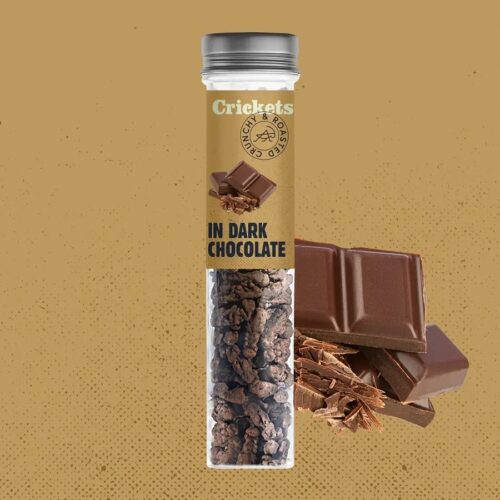 Sens étcsokoládés sült tücskök – 20g