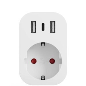 TESLA - okos konnektor SP300 3USB         TSL-SPL-1+2USB KONN.2USB