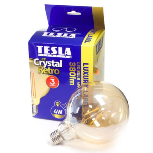 Tesla - LED GLOBE G125 VINTAGE izzó