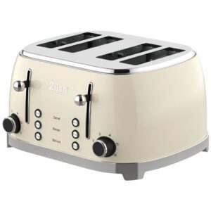 Zilan ZLN1214 Retro kenyérpirító – 4 szeletes