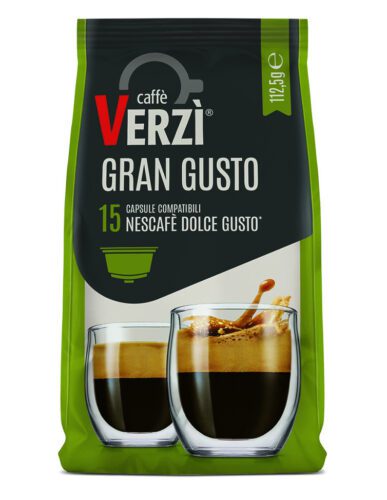 caffé VERZÍ Dolce Gusto capsule GRAN GUSTO - kapszula 15db-os