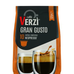 caffé VERZÍ Nespresso capsule GRAN GUSTO - kapszula 10db-os