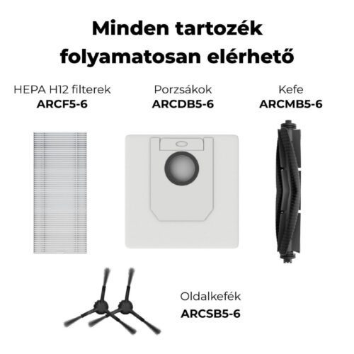 4000 Pa szívóteljesítmény