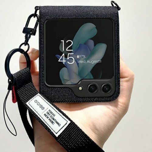 Araree Canvas Diary tok Samsung Galaxy Z Flip5 - fekete - Image 2