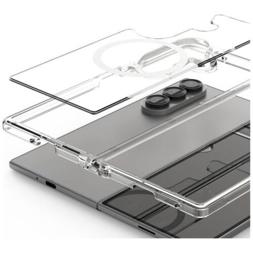 Araree Duple M MagSafe-kompatibilis tok Samsung Galaxy Z Fold7 - átlátszó - Image 2