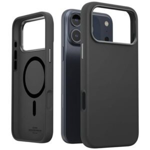Araree Typo Skin M MagSafe tok iPhone 17 Pro Max-hoz Fekete