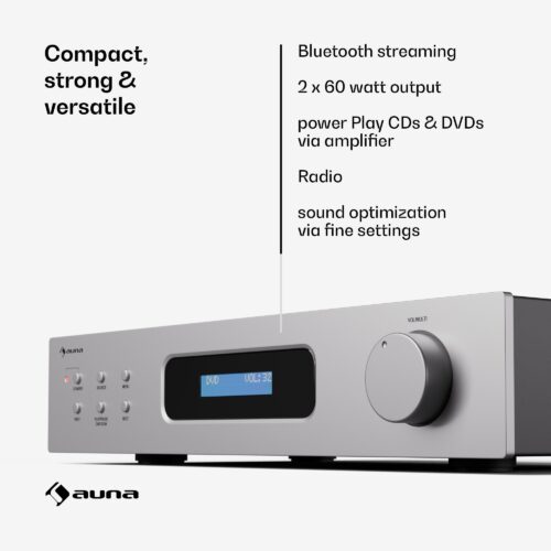 DAB+ BT HiFi erősítő