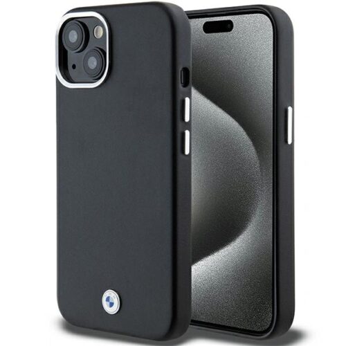 BMW BMHMP15M23PUFWK iPhone 15 Plus 6.7 "fekete MagSafe tok