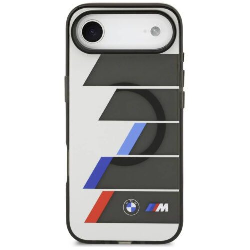 BMW M IML fém gombok trikolor vonalak MagSafe tok iPhone Air antracit - Image 2