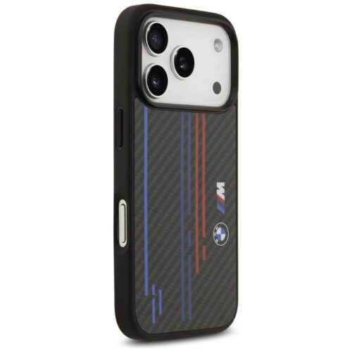 BMW M Kevlar Lines & Logo MagSafe tok BMW M Kevlar Lines & Logo MagSafe iPhone 17 Pro-hoz fekete - Image 2