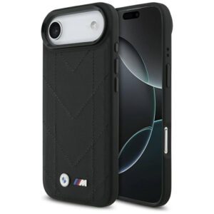 BMW M steppelt logóval ellátott tok MagSafe iPhone 17 Air készülékhez fekete