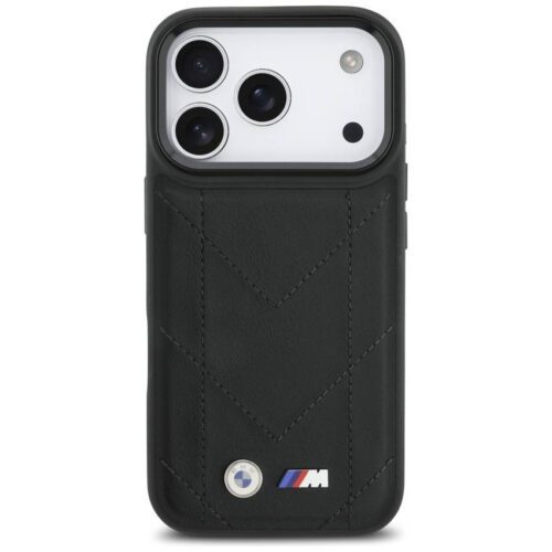BMW M steppelt logóval ellátott tok MagSafe iPhone 17 Pro készülékhez fekete - Image 2