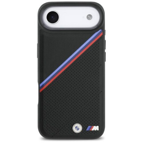 BMW M trikolor fém logó MagSafe tok iPhone Airhez Fekete - Image 2