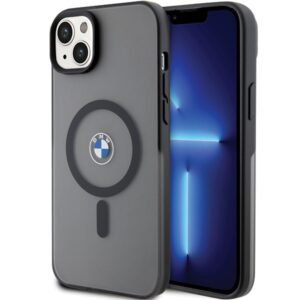 Etui BMW BMHMP14MDSLK iPhone 14 Plus 6.7" fekete keménytok Signature Collection MagSafe Signature Collection