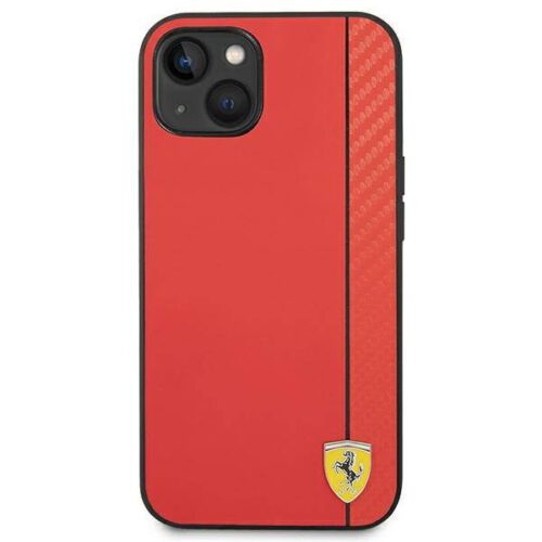 Ferrari FEHCP14MAXRE iPhone 14 Plus 6.7" piros keménytok Carbon - Image 2
