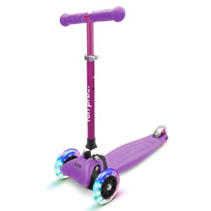 Fun pro ONE Deluxe gyermek roller 3-6 éves korig LED kerekek összecsukható 50 kg-ig állítható magasságú