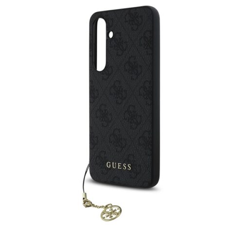 GUESS 4G CHARMS műanyag telefonvédő (textil hátlap