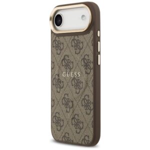 GUESS tok IPHONE 17 Air kompatibilis a MagSafe GUHMP17MP4MSEGCW (PU 4G W/ Classic) barna