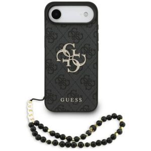 Guess 4G Strap 4G klasszikus logós tok iPhone Air készülékhez fekete