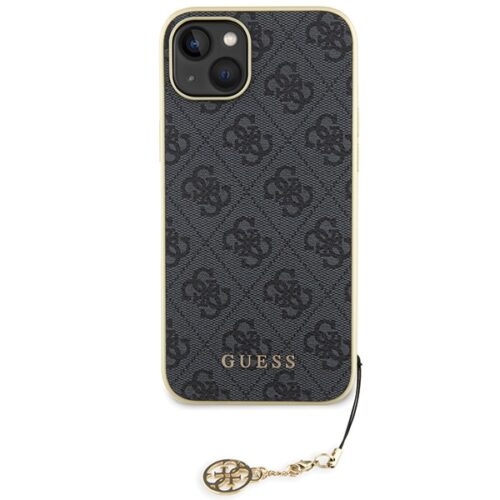 Guess GUHCP15MGF4GGR iPhone 15 Plus 6.7" szürke keménytok Charms kollekció - Image 2