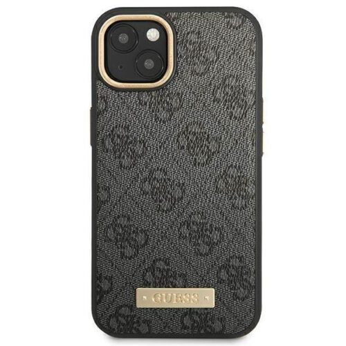 Guess GUHMP14MU4GPRK iPhone 14 Plus 6.7" fekete keménytok 4G Logo Plate MagSafe - Image 2