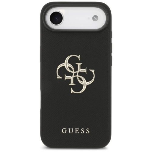Guess szemcsés Big 4G & Classic Logo tok iPhone Air fekete - Image 2