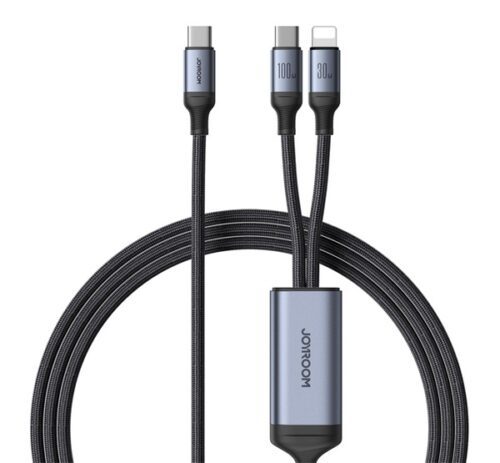 JOYROOM adatkábel 2in1 (Type-C - lightning/Type-C