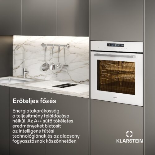 Klarstein Airjet sütő | Elektromos sütő fritőz funkcióval | 2900 W | 72 l | 60 cm - Image 2