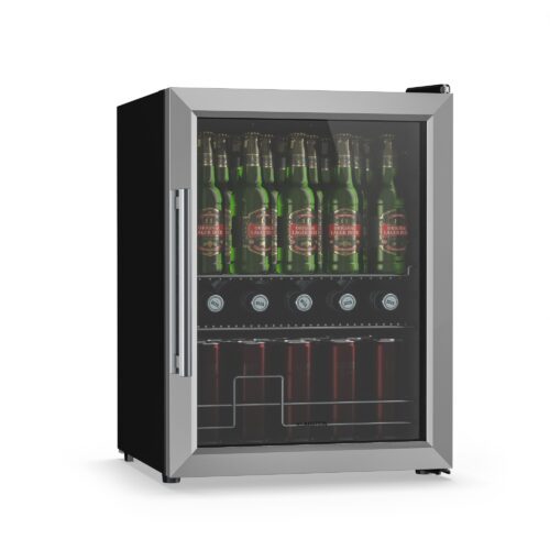 Klarstein Beersafe italhűtő üvegajtóval | 64 x 48 cm | LED-es belső világítás